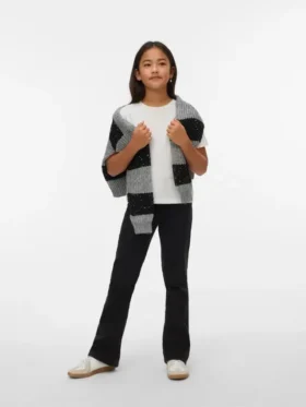 Vmriver High Rise Flared Fit-Jeans