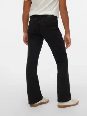 Vmriver High Rise Flared Fit-Jeans