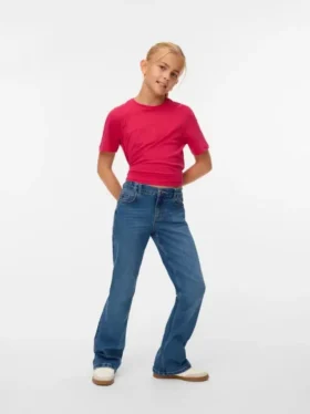 Vmriver High Rise Slim Fit-Jeans