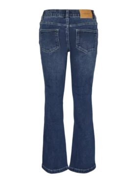 Vmriver-Jeans met hoge taille en wijde pijpen