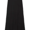 Vmroper midi-rok met middelhoge taille