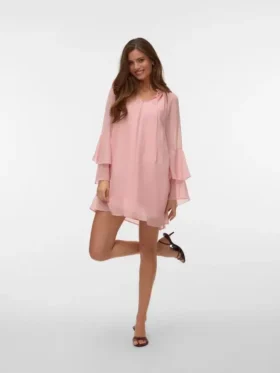 Vmrosalie Lange jurk
