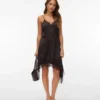 Vmrose midi-jurk