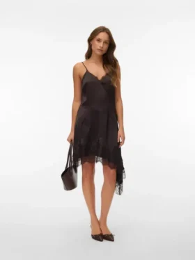 Vmrose midi-jurk