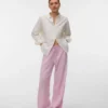 Vmrosie-broek met hoge taille