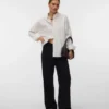 Vmrosie-broek met hoge taille