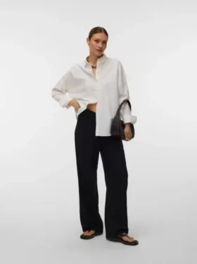 Vmrosie-broek met hoge taille