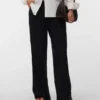 Vmrosie-broek met hoge taille