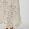 Vmrosie midi-rok met middelhoge taille