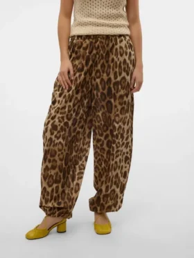 Vmroxanne-broek met middelhoge taille