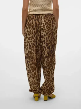 Vmroxanne-broek met middelhoge taille