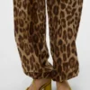 Vmroxanne-broek met middelhoge taille