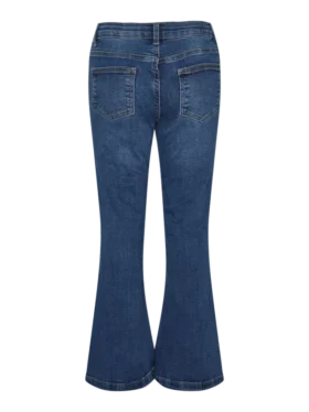 Vmruby jeans met middelhoge taille en uitlopende pasvorm
