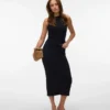 Vmruby lange rok met middelhoge taille