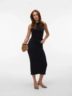 Vmruby lange rok met middelhoge taille