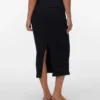 Vmruby lange rok met middelhoge taille