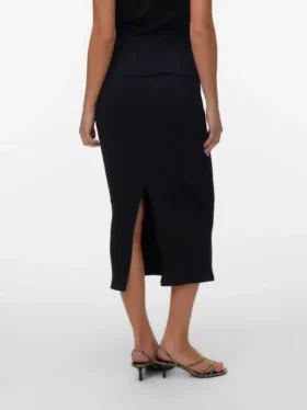 Vmruby lange rok met middelhoge taille