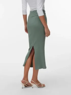 Vmruby lange rok met middelhoge taille
