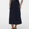 Vmruth lange rok met hoge taille