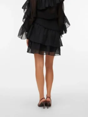 Vmsabrina korte rok met hoge taille