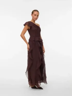 Vmsabrina lange jurk