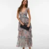 Vmsafina lange jurk
