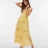 Vmsafina lange jurk