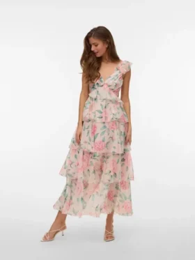 Vmsafina lange jurk
