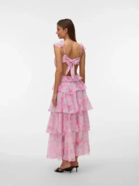 Vmsafina lange jurk