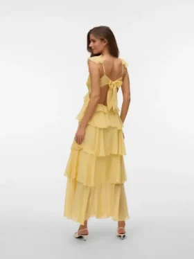 Vmsafina lange jurk