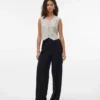 Vmsally broek met hoge taille