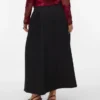 Vmsally lange rok met hoge taille