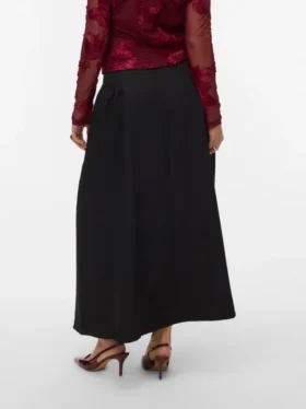 Vmsally lange rok met hoge taille