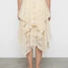 Vmsally lange rok met hoge taille
