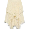 Vmsally lange rok met hoge taille