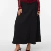 Vmsally lange rok met hoge taille