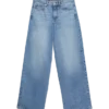 Vmsandie-Stretch-Jeans met middelhoge taille en wijde pijpen