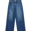 Vmsandie-Stretch-Jeans met middelhoge taille en wijde pijpen