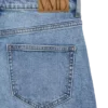 Vmsandie-Stretch-Jeans met middelhoge taille en wijde pijpen