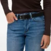 Vmsandie-Stretch-Jeans met middelhoge taille en wijde pijpen