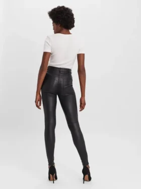 Vmsandra-broek met extra hoge taille