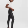 Vmsandra-broek met extra hoge taille