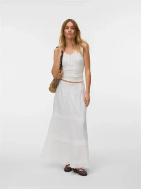 Vmsandy lange rok met hoge taille