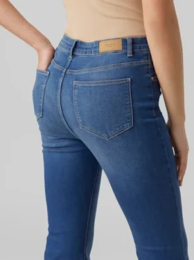 Vmselina High Rise Flared Fit-Jeans