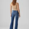 Vmselina High Rise Flared Fit-Jeans