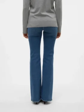Vmselina High Rise Flared Fit-Jeans