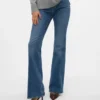 Vmselina High Rise Flared Fit-Jeans