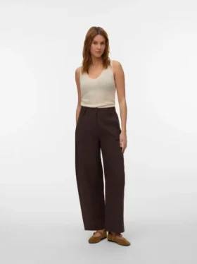 Vmselma broek met hoge taille