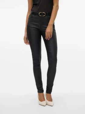 Vmseven broek met middelhoge taille