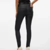 Vmseven broek met middelhoge taille